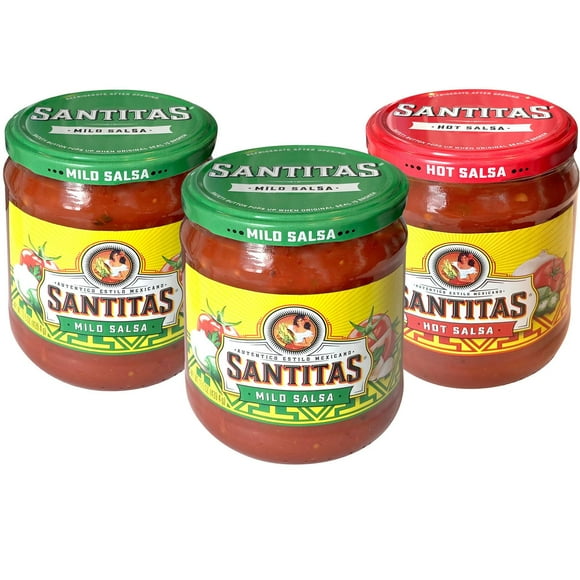 Santitas Salsa Variety Pack, 15.5 oz., 3 ct.