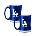 thumbnail image 1 of Logo Brands Los Angeles Dodgers 14oz Relief Mug Set, 1 of 4