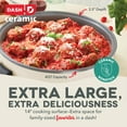 thumbnail image 2 of Dash 14" Ceramic Nonstick Electric Skillet 4-Quart Capacity, 2 of 6