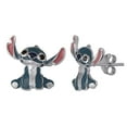 thumbnail image 7 of Lilo and Stitch Stud Earring and Pendant Necklaces Set in Sterling Silver, 7 of 12