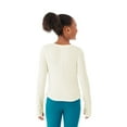 thumbnail image 5 of Member's Mark Girls 2-Pack Long Sleeve Ribbed Tee, 5 of 12