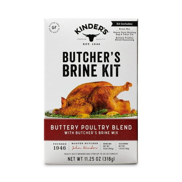 Kinder's Butcher's Turkey Brine Kit, 11.25 oz.