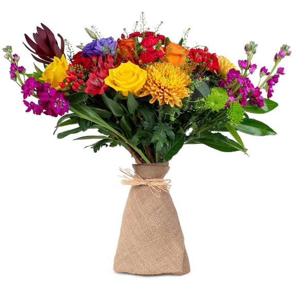Member's Mark Farm Fresh Summer Flower Bouquet, 30 stems, choose color
