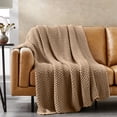 thumbnail image 1 of Member's Mark Oversized Chunky Knit Throw, 60" x 70", Assorted Colors, 1 of 4