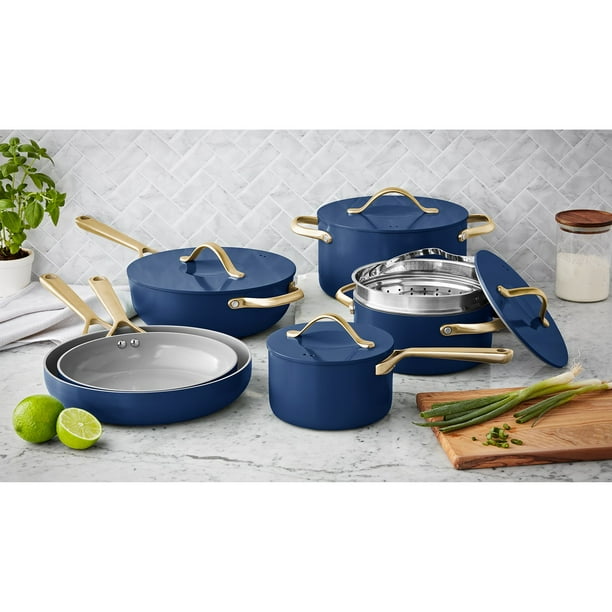 Member's Mark 11-Piece Modern Ceramic Cookware Set - Samsclub.com