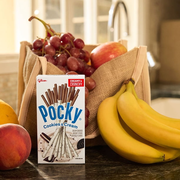 Glico Pocky Cream Covered Biscuit Sticks Variety Pack, 1.41 oz