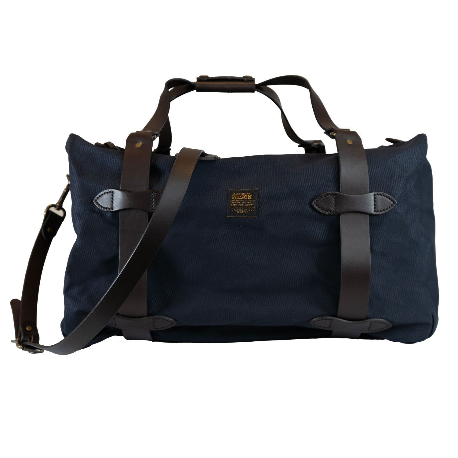 【廃盤品】FILSON DUFFLE BAG NAVY USA製　ラギッドツイル filson-rugged-twill-duffle-bag