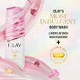 thumbnail image 3 of Olay Indulgent Moisture Body Wash with Vitamin B3, 20 fl. oz., 2 pk., 3 of 9