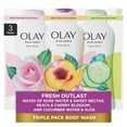 thumbnail image 1 of Olay Fresh Outlast Body Wash with Vitamin B3 Complex, 23.6 fl. oz., 3 pk., 1 of 8