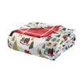 thumbnail image 4 of Hallmark Reversible Plush Holiday Throw, 50" x 70", 4 of 5