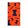 thumbnail image 1 of Logo Brands Illinois Fighting Illini 38"x72" Beach Towel, 1 of 4