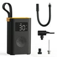 thumbnail image 1 of HOTO Air Pump ADV, 150 PSI Portable Tire Inflator & Air Compressor Tool with Digital Pressure Gauge, SOS emergency light, Fits for Car, Motorcycle, Bike, and Ball, 1 of 10