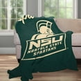 thumbnail image 6 of Logo Brands Norfolk State Spartans Luxe Dreams Throw, 60" x 80", 6 of 6