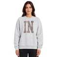 thumbnail image 1 of State of Mine Women's Camo Letters State Sweatshirt, 1 of 6