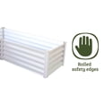 thumbnail image 6 of The Organic Garden Co Hakea 4.9' x 4.9' x 1.3' Metal L Shape Garden Bed, 6 of 9