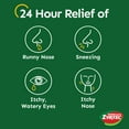 thumbnail image 9 of Children's Zyrtec Antihistamine Allergy Liquid, Grape, 4 fl. oz., 3 pk., 9 of 12