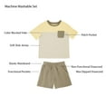 thumbnail image 4 of Member's Mark Toddler Boys 2-Piece Pocket Tee Playwear Set, 4 of 7