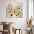 thumbnail image 3 of Sage Butterfly Colorful Canvas Print by Oliver Gal Prints, 3 of 4