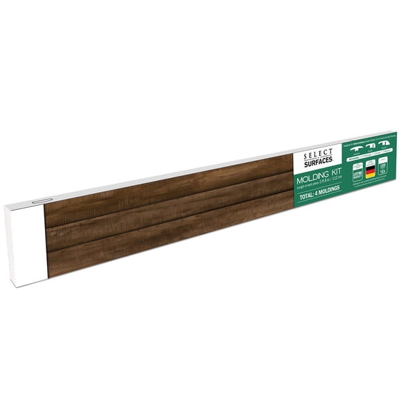 Select Surfaces Golden Walnut Molding Kit