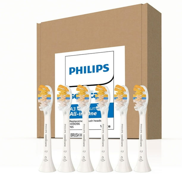 Philips Sonicare Premium All-in-One Replacement Toothbrush Heads