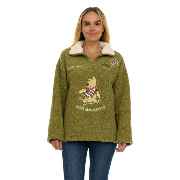 Women's Character Winter Sherpa Quarter-Zip Pullover - Samsclub.com