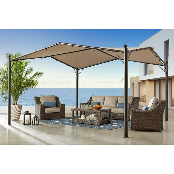 Member's Mark 13' x 13' Contemporary Butterfly Gazebo Pavilion