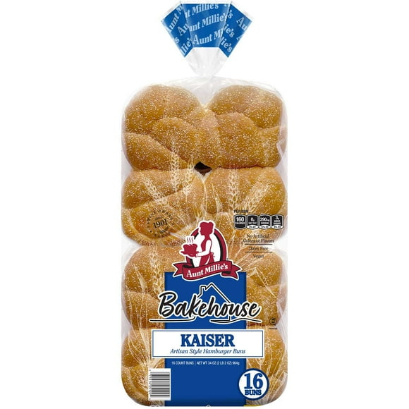 Aunt Millie's Bakehouse Artisan Style Kaiser Bun, 16 ct.