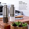 thumbnail image 6 of Kamenstein Stainless Steel Salt & Pepper Grinders, 6 of 12