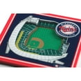 thumbnail image 3 of YouTheFan MLB 3D Stadium View Coasters, Assorted Teams, 3 of 3