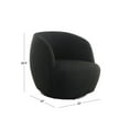 thumbnail image 4 of Blair Boucle Swivel Chair, 4 of 8