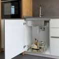 thumbnail image 8 of Seville Classics Steel Shelf & Cabinet Sliding Drawer Organizer, 14"W x 17.5"D x 6.25"H, 8 of 8