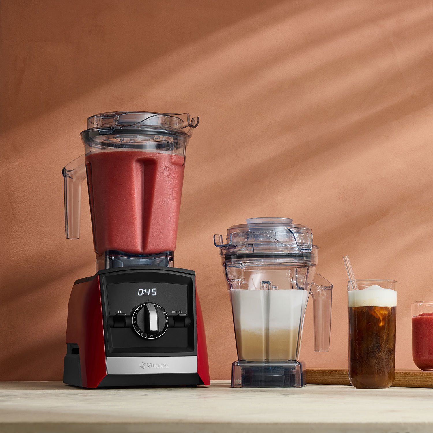 Vitamix A2500 ジューサー レッド Vitamix A2500 (red) - Sana-Store.com