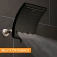 thumbnail image 8 of Oxygenics Curve 3-Setting Rain Shower Head, Various Finishes, 8 of 10