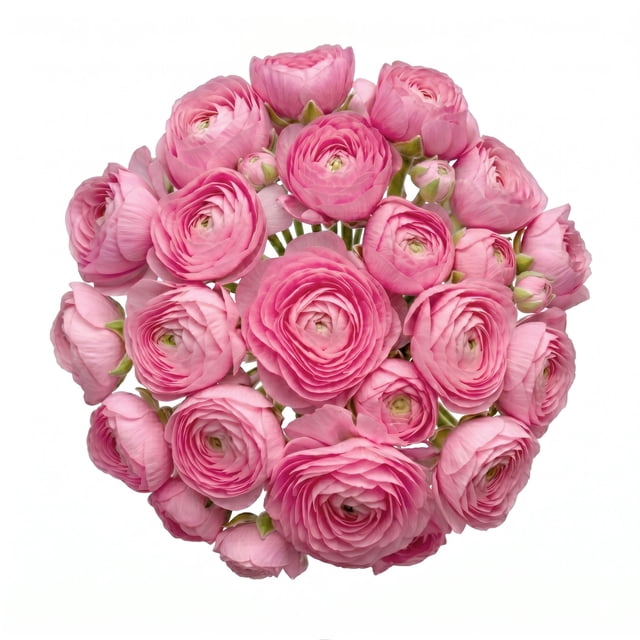 Ranunculus, 60 stems, choose color