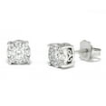 thumbnail image 1 of 0.50 CT. T.W. Unity Diamond Stud Earring in 14K Gold, 1 of 4