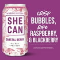 thumbnail image 3 of SHE CAN Coastal Berry Dry Rosé Spritzer 375 ml can, 3 of 7