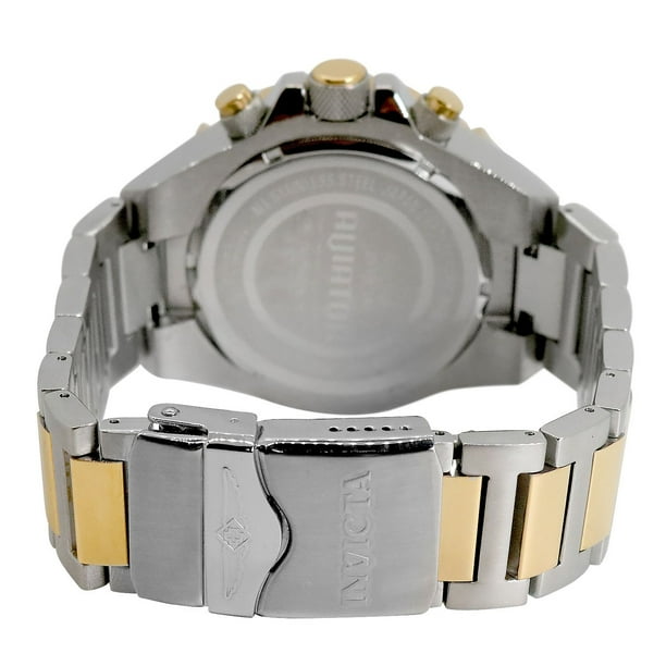 Invicta Men's Aviator 50.5mm Two Tone Stainless Steel Watch