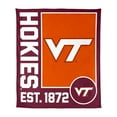 thumbnail image 1 of Logo Brands Virginia Tech Hokies 60"x70" Super Plush Blanket, 1 of 1