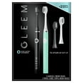 thumbnail image 1 of Gleem Electric Toothbrush, Battery Powered, Soft Bristles, Black and White (2 pk.), 1 of 6