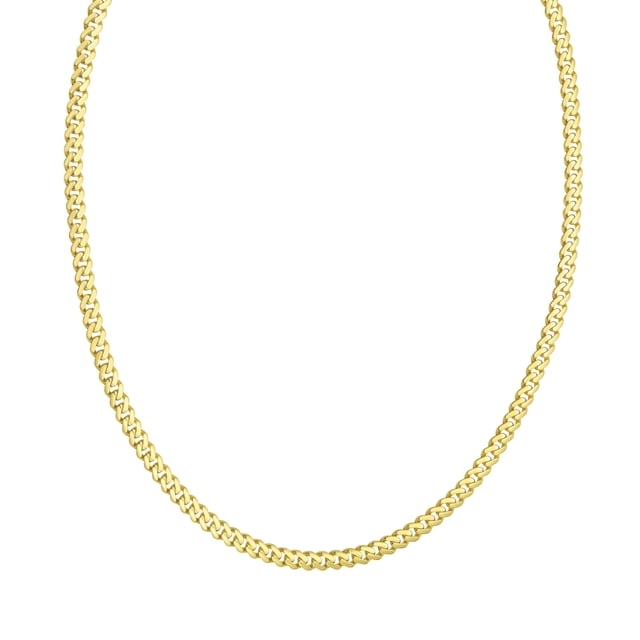Miami Cuban Chain Necklace in 14K Gold