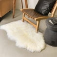 thumbnail image 1 of 100% Genuine Silky Sheepskin Rug, 3'5"x1'11", 1 of 6