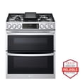 thumbnail image 2 of LG 6.9 cu.ft. Smart Gas Double Oven Slide-in Range, 2 of 18