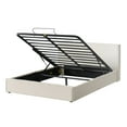 thumbnail image 11 of ZINUS Night Therapy Boucle Platform Bed Frame With Lifting Storage, Assorted Sizes, 11 of 12