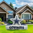 thumbnail image 2 of Logo Brands Dallas Cowboys Pre-Lit 7’x10’ Team Inflatable, 2 of 6