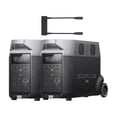 thumbnail image 1 of 7200-Watt EcoFlow Whole-Home Backup Solution with 2 pcs DELTA Pros + Double Voltage Hub, 1 of 11