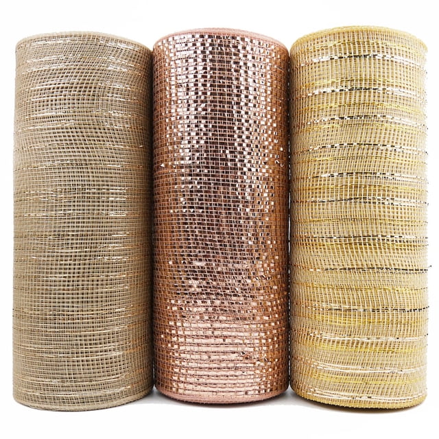 Member's Mark Premium Holiday Mesh Ribbon, 3 pk.