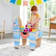 thumbnail image 4 of KidKraft Llama Pinata Building Bricks Table with 50 Blocks, 4 of 14