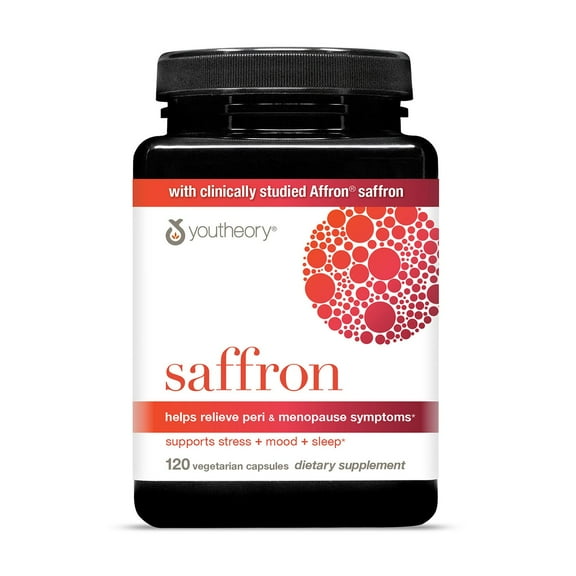 Youtheory Saffron Capsules, 120 ct.