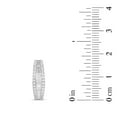 thumbnail image 6 of 1.25 C.T. TW Baguette Cut Diamond Hoop Earrings in 14K Gold, 6 of 6