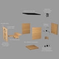 thumbnail image 12 of Backyard Discovery 4-6 Person Cedar Outdoor Cabin Sauna with Electric Heater and Glass Door, 12 of 12